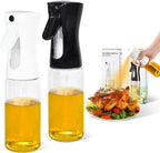 Olive Oil Mister Spray Bottle for Cooking , Oil Cooking Spray Bottle Air Fryer Accessories /Refillable Glass Dispenser Shelflex