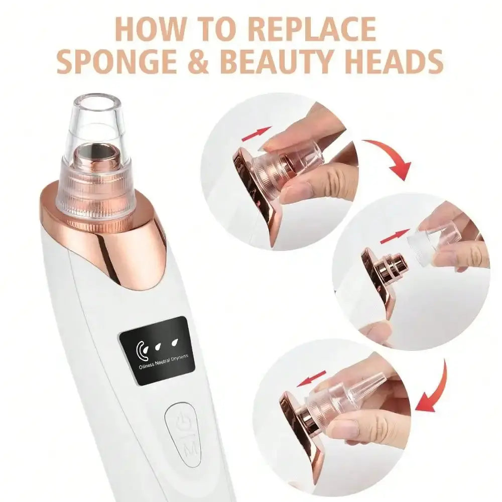 Blackhead Remover, Pore Vacuum Acne Cleaner/ Black Spots Removal Facial Deep  4.5   2 Reviews   ౹   50 sold Shelflex