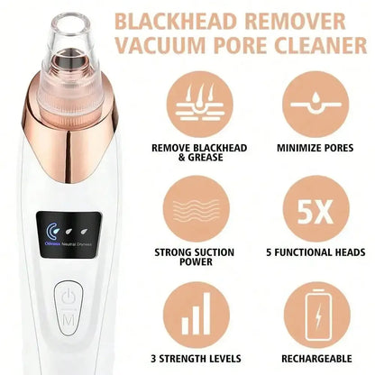 Blackhead Remover, Pore Vacuum Acne Cleaner/ Black Spots Removal Facial Deep  4.5   2 Reviews   ౹   50 sold Shelflex