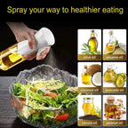Olive Oil Mister Spray Bottle for Cooking , Oil Cooking Spray Bottle Air Fryer Accessories /Refillable Glass Dispenser Shelflex