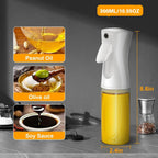 Olive Oil Mister Spray Bottle for Cooking , Oil Cooking Spray Bottle Air Fryer Accessories /Refillable Glass Dispenser Shelflex