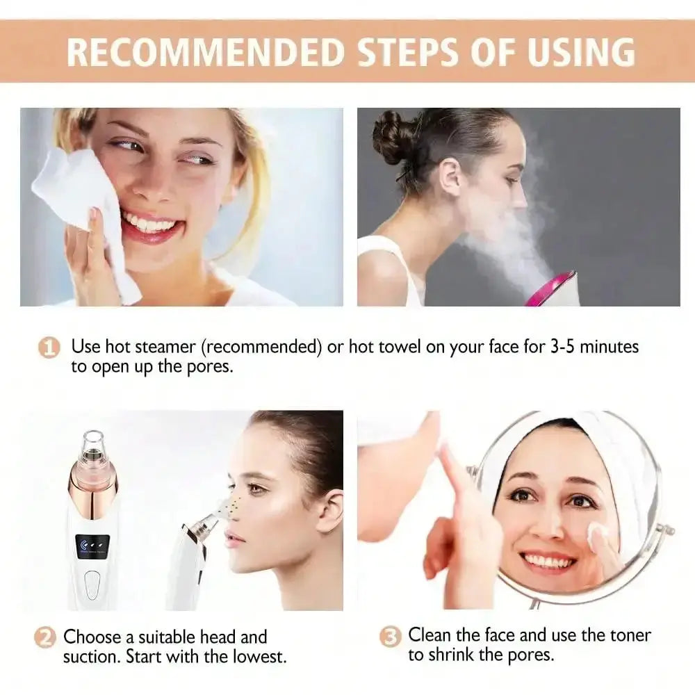 Blackhead Remover, Pore Vacuum Acne Cleaner/ Black Spots Removal Facial Deep  4.5   2 Reviews   ౹   50 sold Shelflex