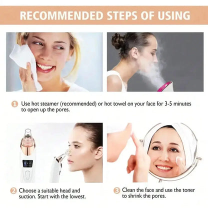 Blackhead Remover, Pore Vacuum Acne Cleaner/ Black Spots Removal Facial Deep  4.5   2 Reviews   ౹   50 sold Shelflex