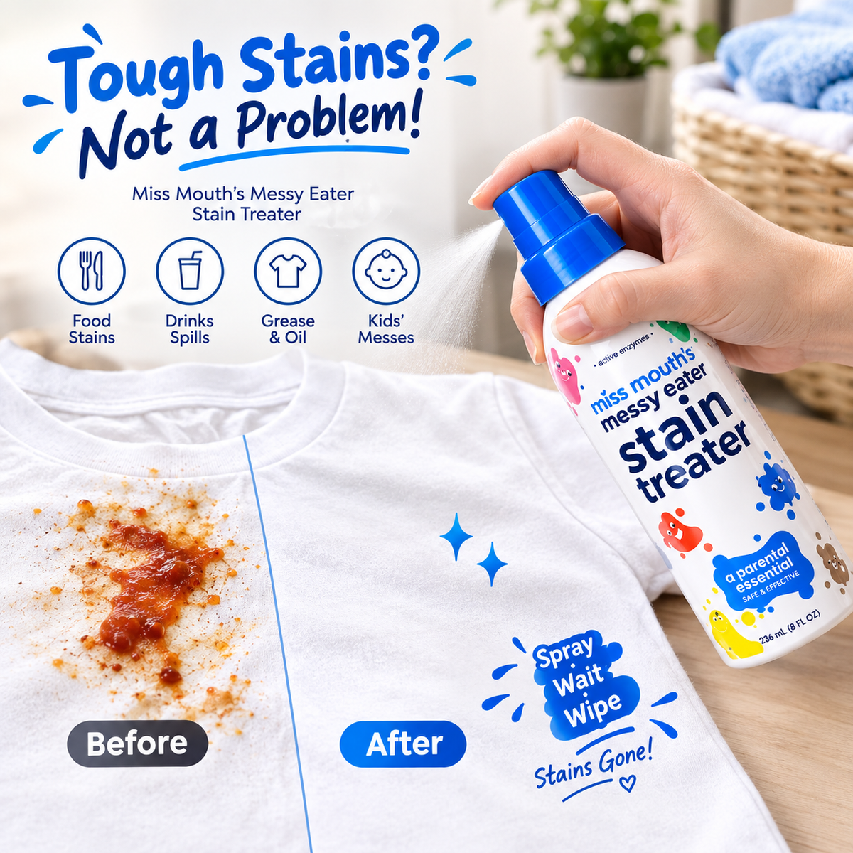 Powerful Stain Remover Home