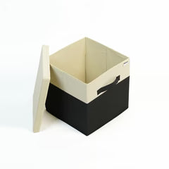 Storage Box With Handle | PP Fabric Cube Organizer Box Shelflex