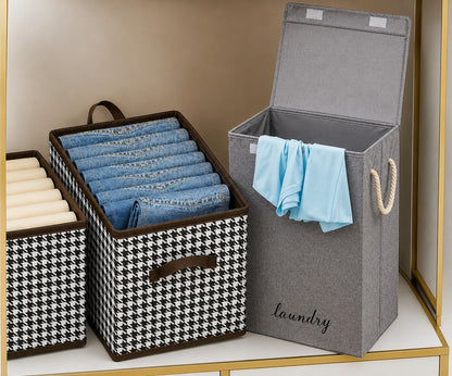 Laundry Basket + Free Storage Box – Buy 1 Get 1 Free Shelflex