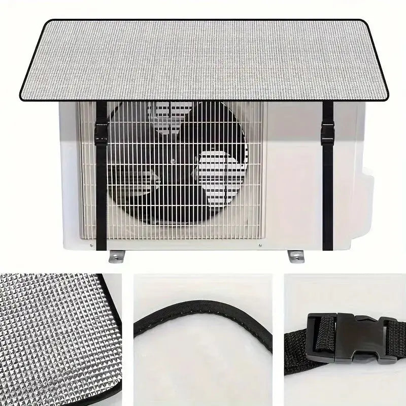 Heat & Waterproof AC Cover For Outdoor Unit Shelflex official