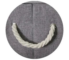 Foldable Laundry Basket With Lid & Handles Shelflex
