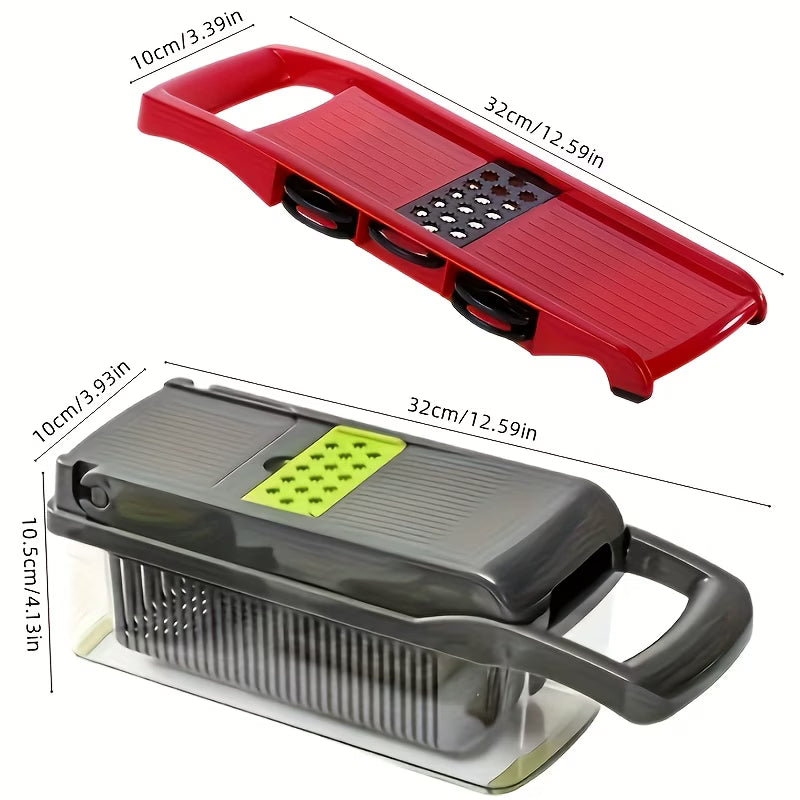 16 in 1 Vegetable Cutter Chopper /Multi Functional Slicer Dicer Grater Peeler Shelflex official